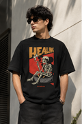 Healing Skul Oversized T-Shirt (Black)