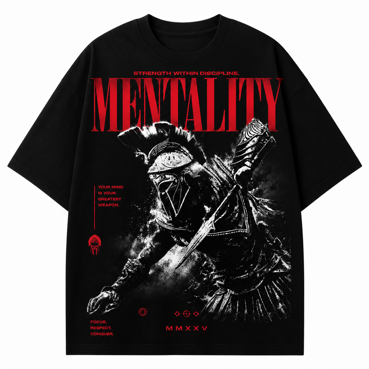 Mentality – Spartan Oversized Tee