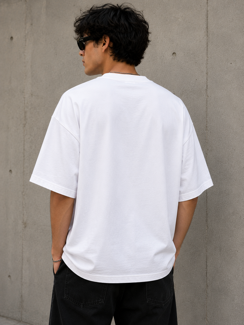 Panda Mood of the Day Graphic Oversized T-Shirt