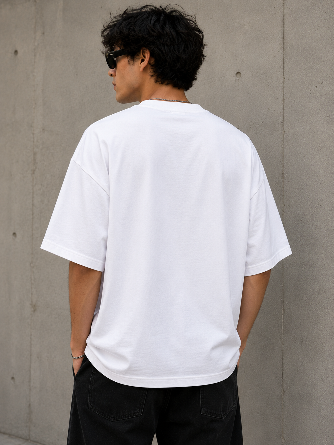 Panda Mood of the Day Graphic Oversized T-Shirt