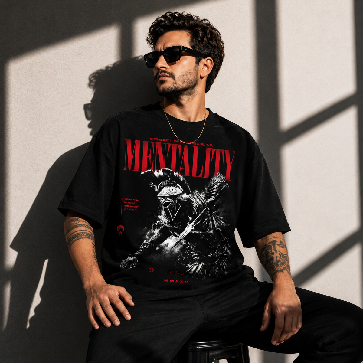 Mentality – Spartan Oversized Tee