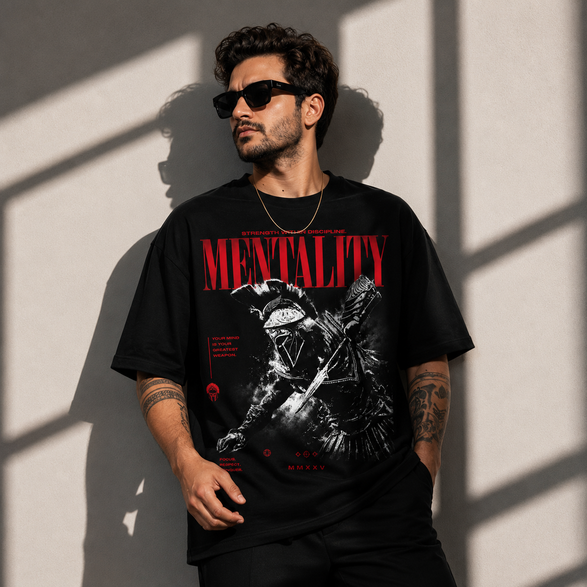 Mentality – Spartan Oversized Tee