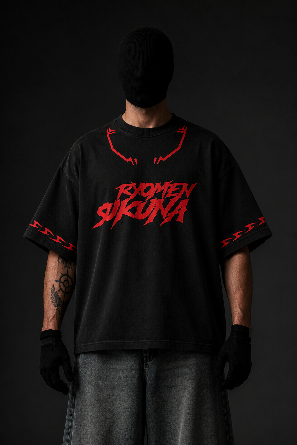Ryomen Sukuna Oversized Tee