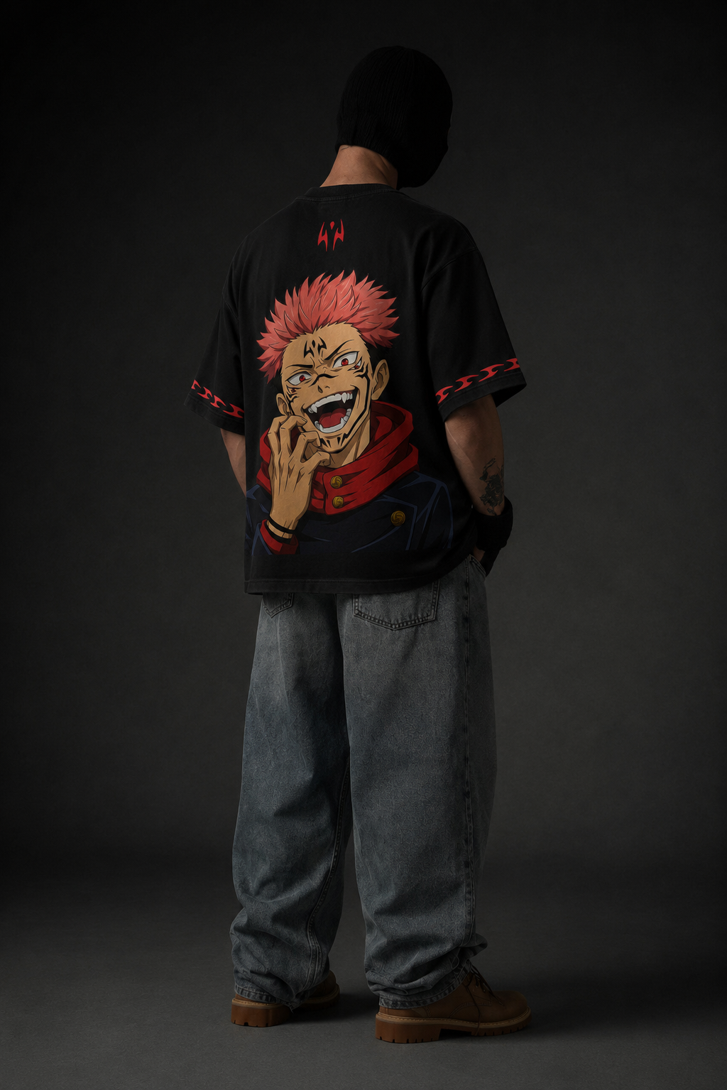 Ryomen Sukuna Oversized Tee