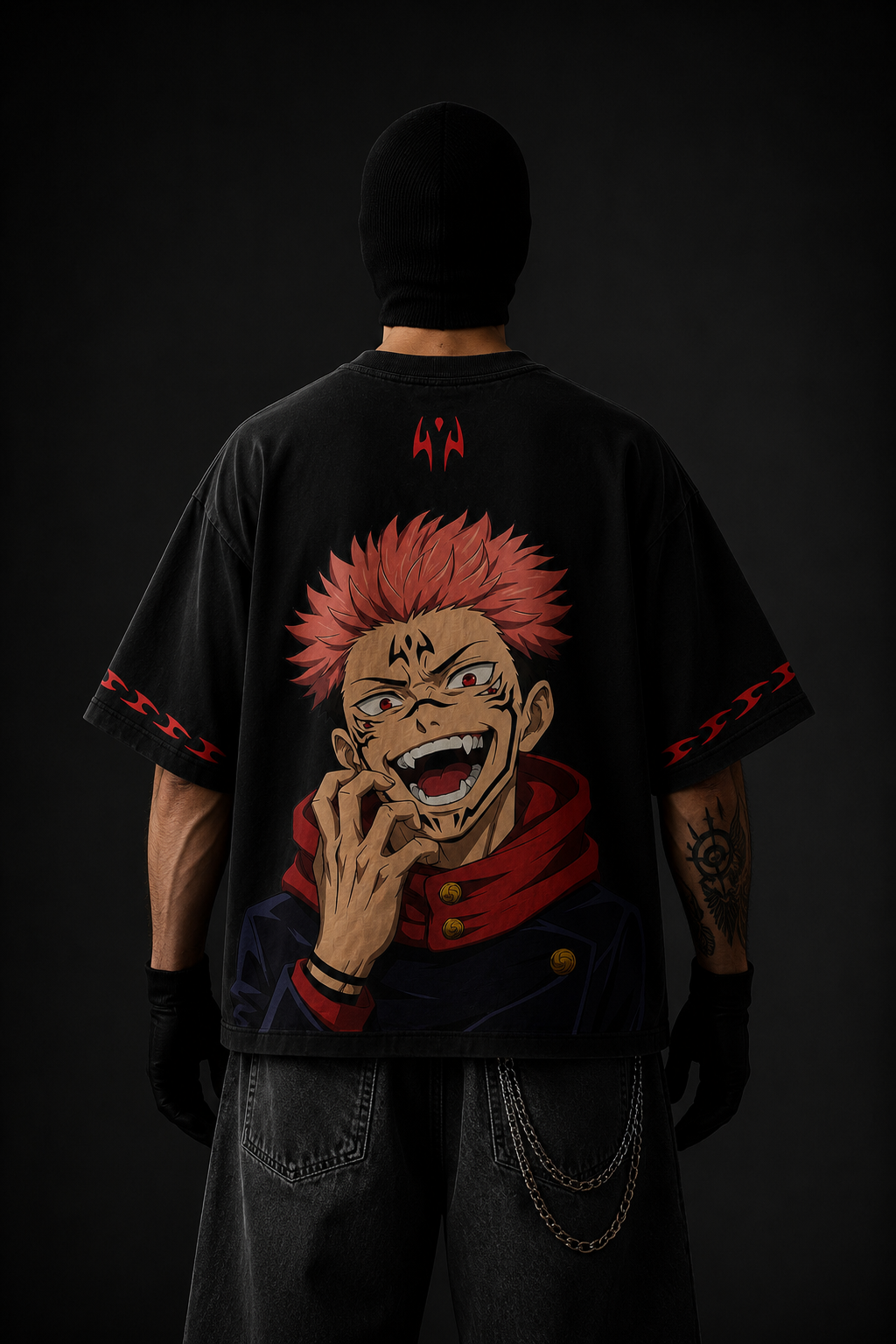 Ryomen Sukuna Oversized Tee