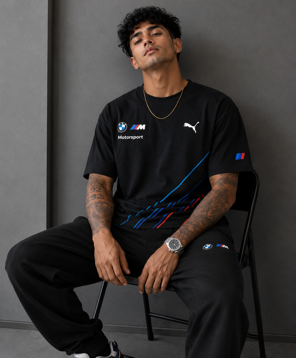 🏁 Shadow Apex Motorsport Oversized T-Shirt