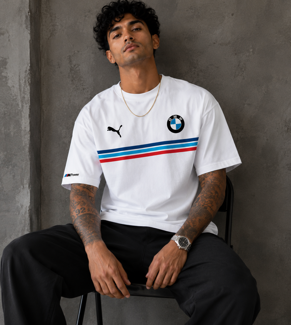 🏁 M-Track Heritage Oversized T-Shirt